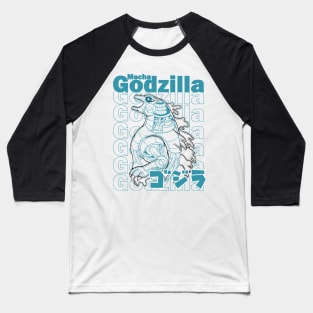 Mecha Godzilla Baseball T-Shirt